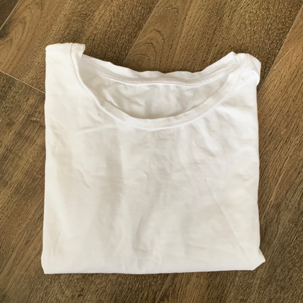 Zara Contour White T-Shirt